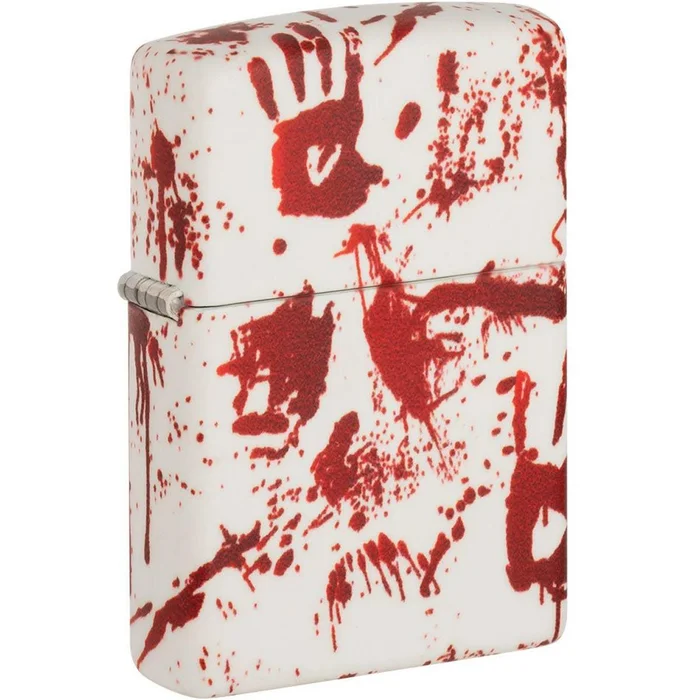 Zippo Windproof Lighter – Bloody Hand Design 540 Color Metal | 49808